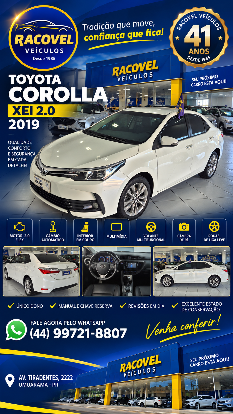 Toyota Corolla Sedan XEi 2.0 16V Flex Automático - foto 2